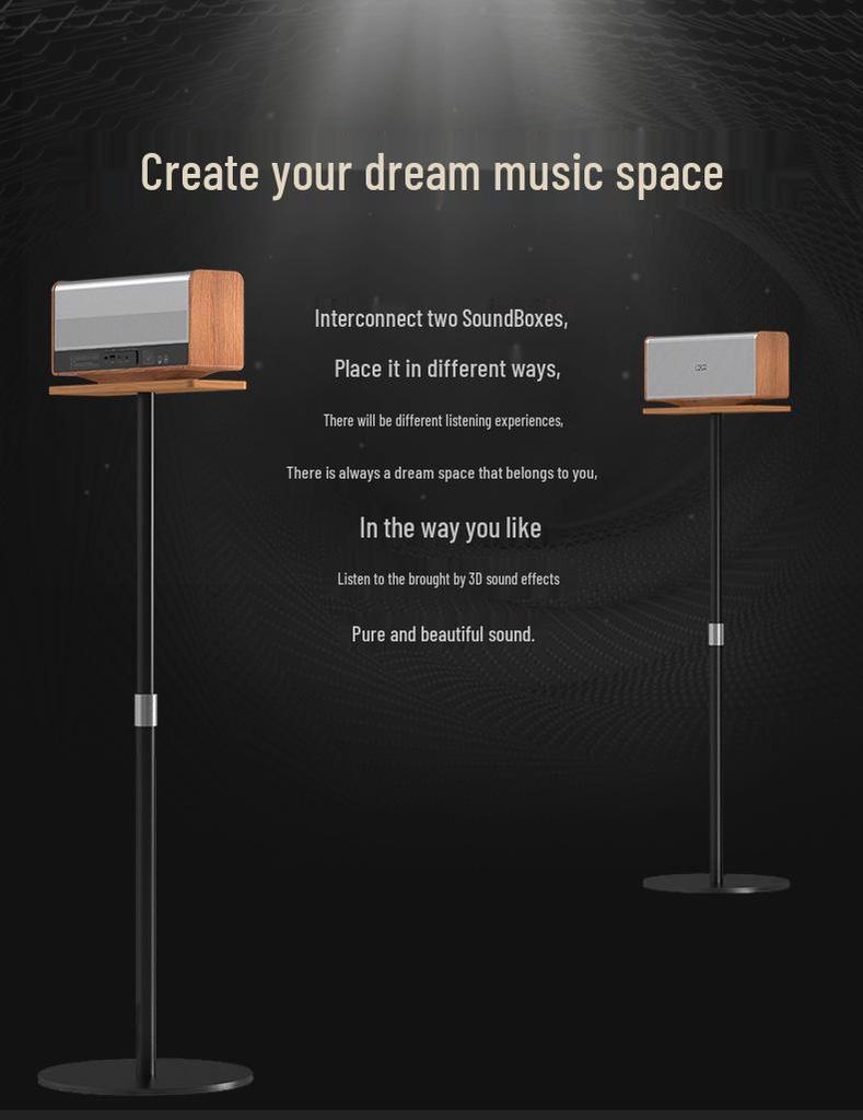 DOSS SoundBox MAX Bluetooth HIFI Speaker - Magic Brick for Home, Desktop, and TV Audio