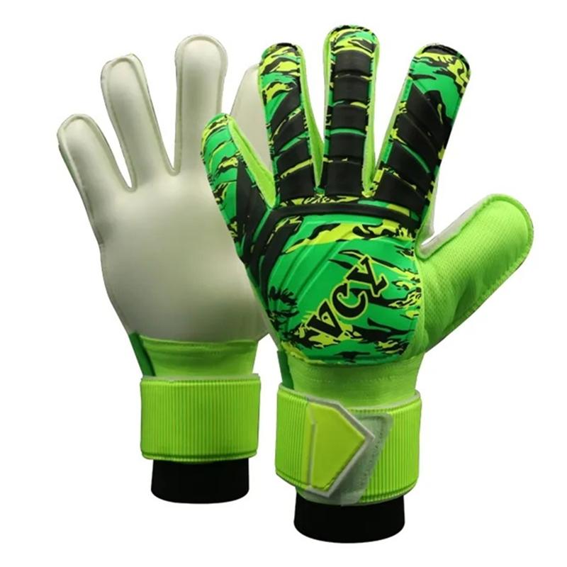 Luvas de goleiro profissional infantil criança mulher homem engrossar látex EVA futebol goleiro luvas de goleiro 5 dedos proteção