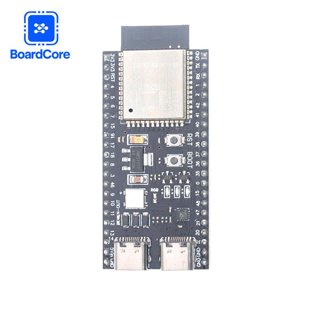 ESP32-S3 Development Board 2.4G Wifi Module for Arduino ESP IDF ESP32-S3-WROOM-1 N16R8 Type-C 8M Memory PSRAM ESP32 S3
