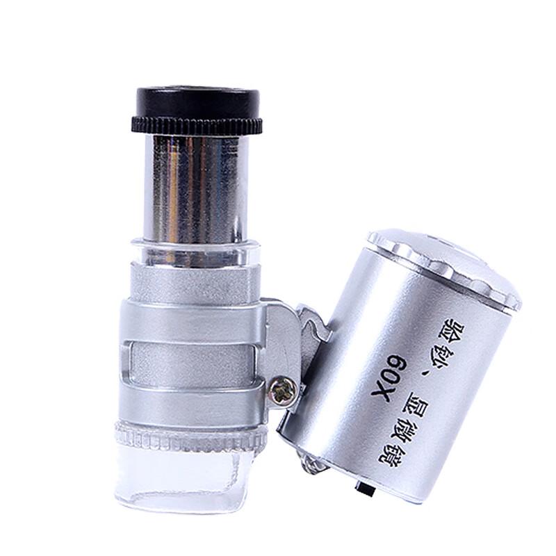 ShiliDe Portable 60x LED Magnifier for Jewelry & Phone