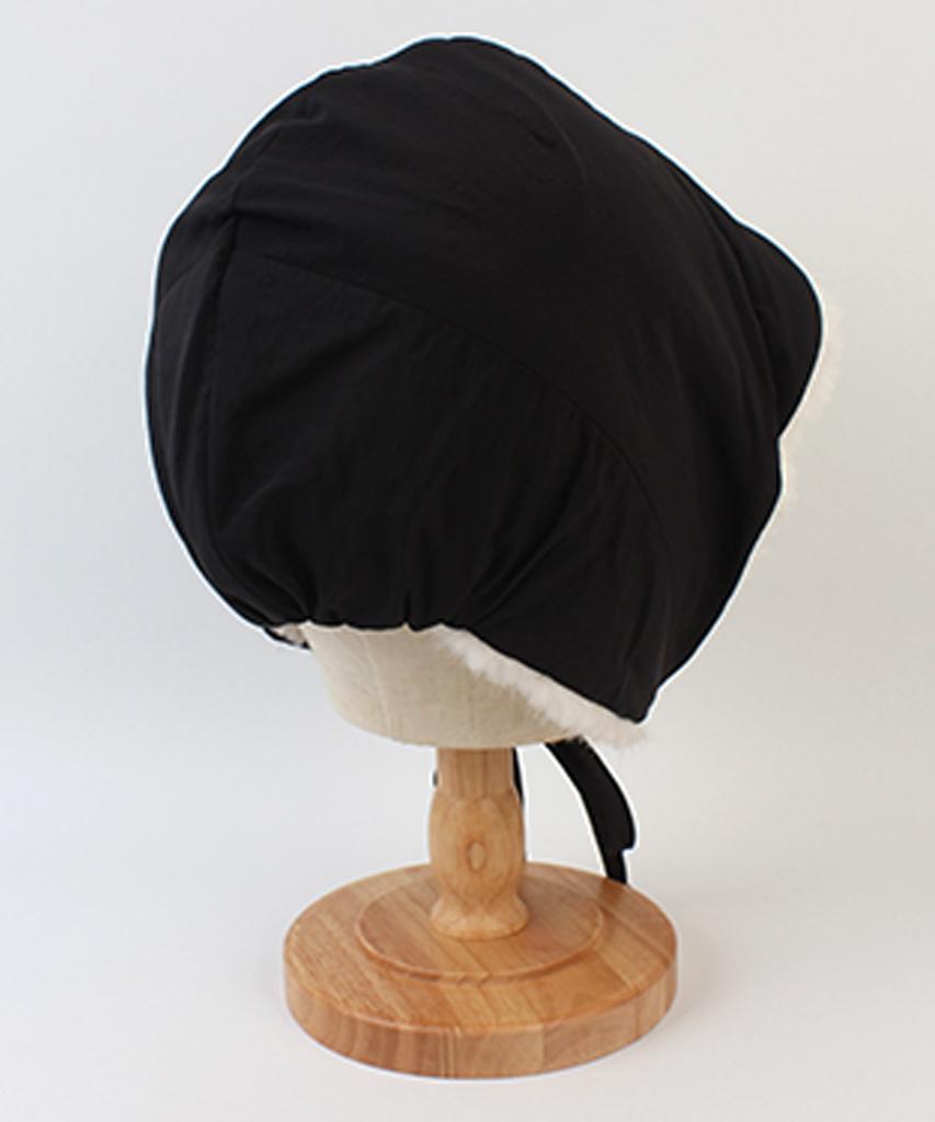 Yunibeosyeolkemiseuteuli Bio Poly Fur Black Bonnet Hat