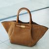Large Capacity Wing Dumpling Bag, Simple Tote Bag, Versatile Single Shoulder Diagonal Span Bag, Retro Trend Crossbody