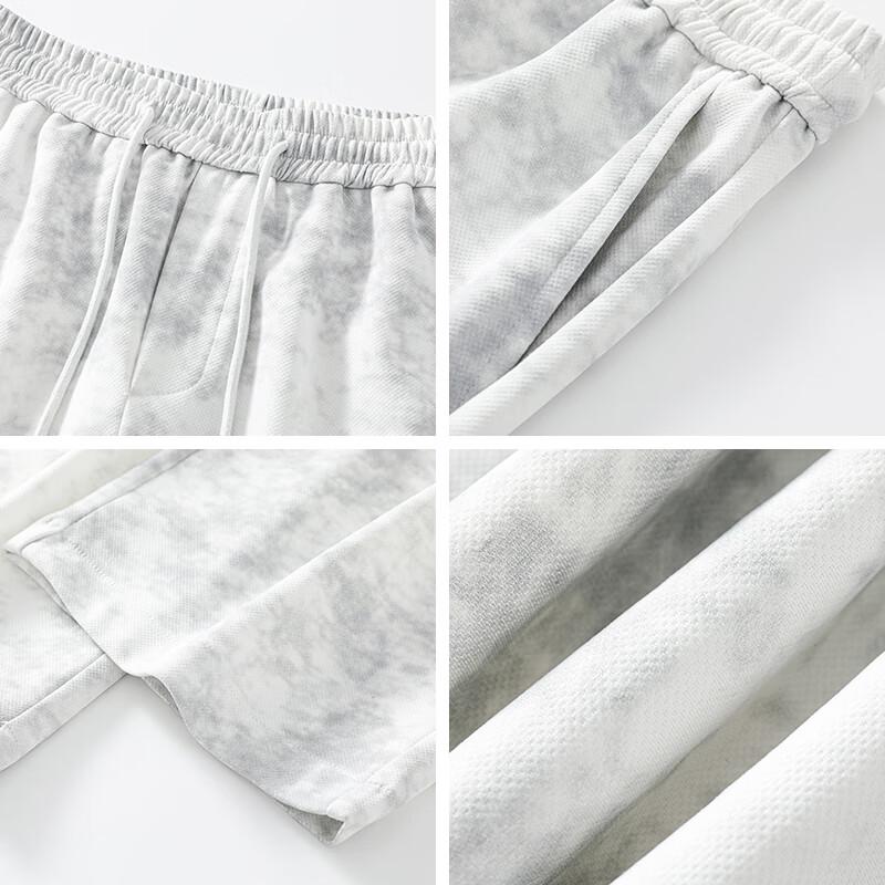 Herren Tie-Dye Straight-Leg Sweatpants