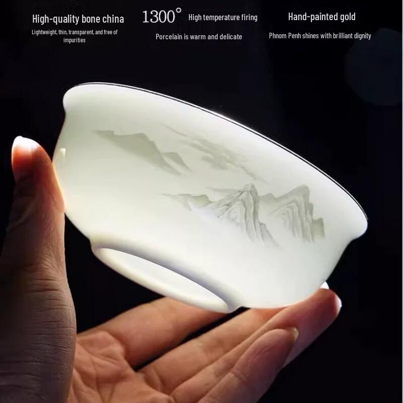 New Chinese Style Ceramic Tableware Collection