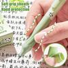 4PCS/Box Erasable Erasable Gel Pen Push Using Ballpoint Pen Neutral Pen  School Office