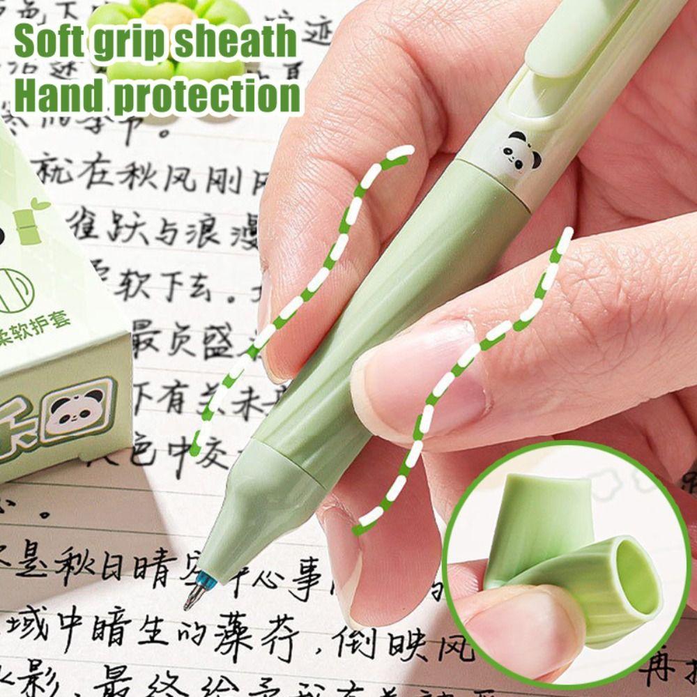 4PCS/Box Erasable Erasable Gel Pen Push Using Ballpoint Pen Neutral Pen  School Office