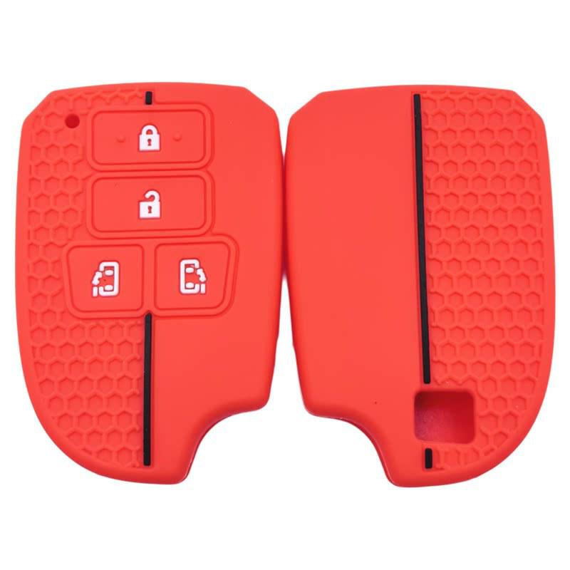 Toyota 4-Button Remote Key Silicone Cover for Vios, Yaris, Yaris X, Hiace