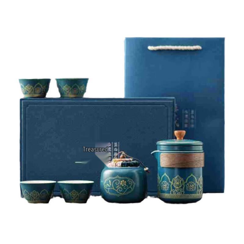 Ancient Charm Ceramic Tea Set