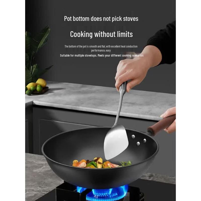 Kobach 32cm Non-Coated Naimi Wok