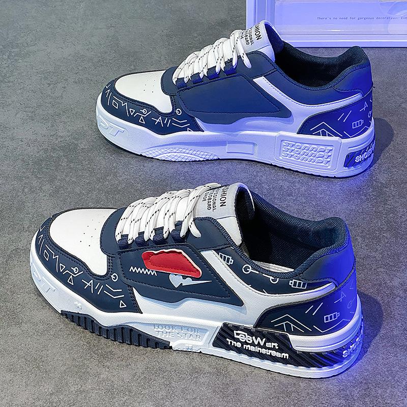 Niche Harajuku students breathable handsome students sports and leisure shoes
