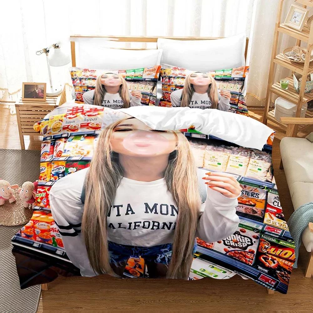 Rebekah Wing Beki & Fluffy Comfortable Duvet Quilt Cover Pillowcase Bedding Set Children Bedroom Decoration Home Textile
