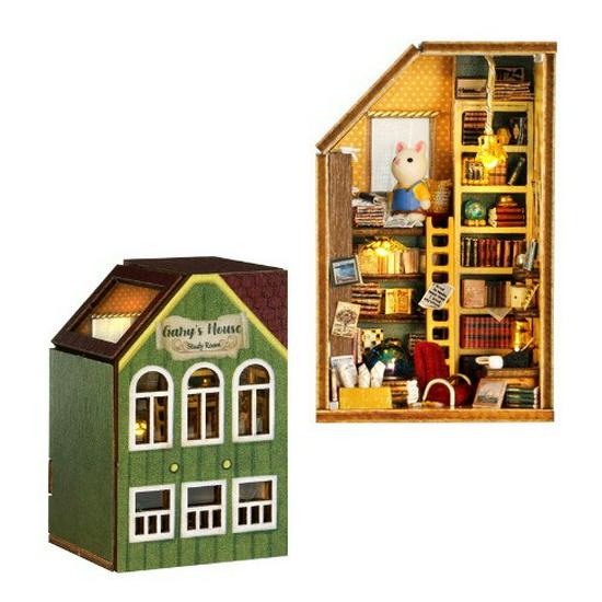 Handmade Mini House Gift: Personalized Building Blocks for Boyfriend/Girlfriend's Home Decor