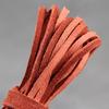 Corda Sottile Piatta in Vera Pelle di Mucca Scamosciata, 5 Metri, 3x2mm, Filo per Braccialetti Fai-da-te, Collane, Corda per Appendere, Cordino Decorativo, Accessori
