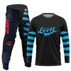 2026 New Leett Motocross Gear Set Enduro Cross Jersey Pant Kits Racer Gear Set Off-road Mens Kits Women's Mountain Downhill Motorcycle MX