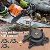 Mower Oil Pump With Filter Lawn Mower Oil Pump With Filter Compact Wear-Resistant Small Engine Parts For Yard Outdoor Patio