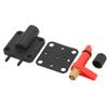 4pcs Primer Solenoid Service Maintenance Valve Kit 175158 High Performance for Johnson Evinrude