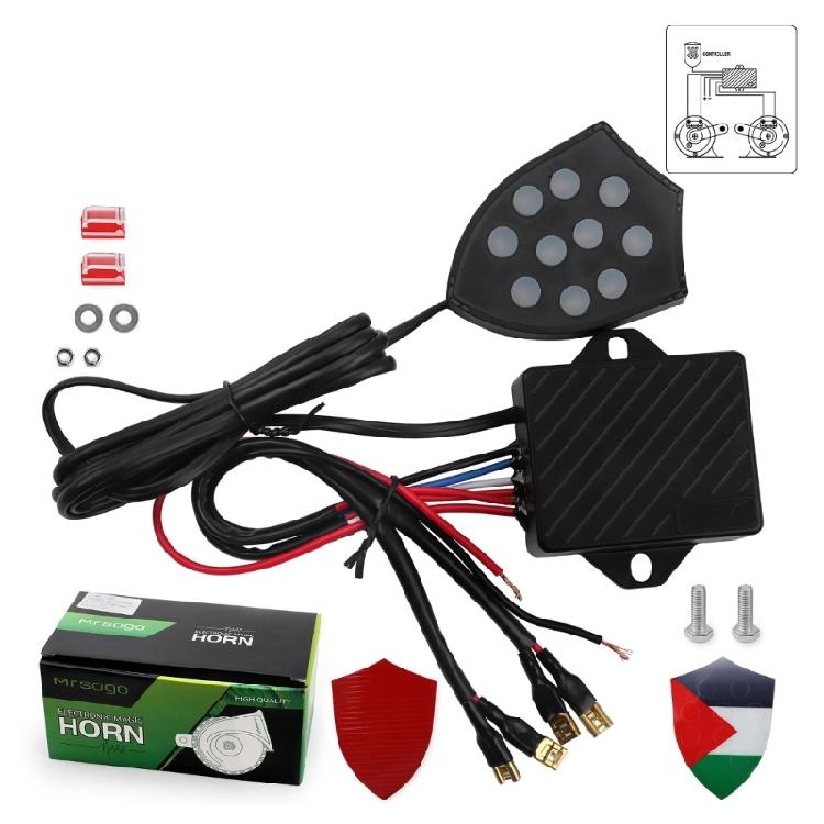 12V-24V 10Tones Sound Musical Electronic Horn Controller Musical Horn Control