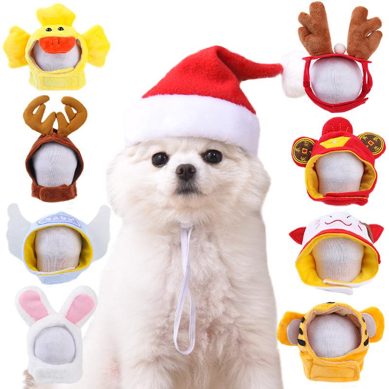 Pet Hat Cat Headgear Lion Rabbit Ear Dog Hat Costume Pet Accessories Small Dog Pet Supplies Wholesale