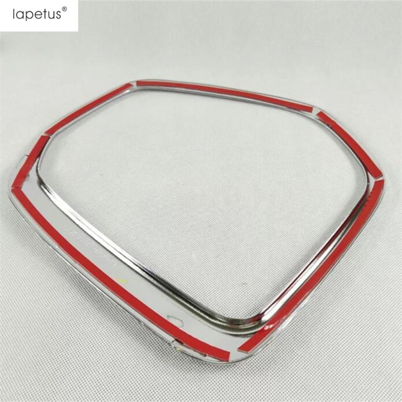 Car Front Fog Light Lamp Frame Decorative Sequ Cover Trim Fit For KIA Sportage 2016 2017 2018 ABS Chrome Accessories Exterior