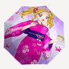 1pc Kawaii Anime Girl Outdoor Umbrella - Automatic Opening/Closing, Portable 3-Fold Design, 8-Rib Iron Frame, Perfect Gift for Fans, Travelers, Daily