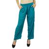 Bimba Women Long Pajama With Pockets Modal Cotton Night Pyjama Sleepwear