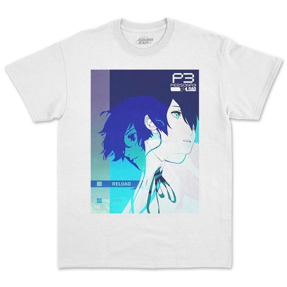 

PERSONA 3 RELOAD Футболка с принтом Boot Tee Унисекс с коротким рукавом S-5XL Унисекс Футболка M