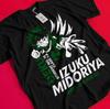 Deku T-shirt My Hero Academia Japońska Manga Anime Midoriya Dabi Shoto Koszulka BB1402