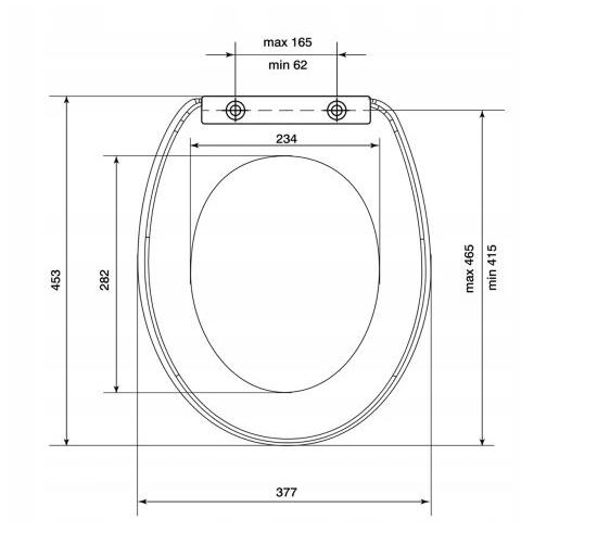 Soft-close toilet seat for Smart toilet, white