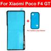 For Xiaomi Pocophone POCO F4 GT F4GT Back Battery Cover Adhesive Glue Tape with Camera Lens Sticker Repaclement Parts
