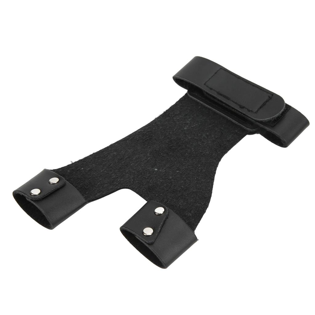 Bogenschießen Schutzhandschuh Leder Handschutz Bogen Schießhandschuh Traditioneller Typ für Linke Hand