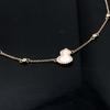Kirin White Shell Agate Gourd Bracelet Rose Gold Diamond Full Diamond Jewelry