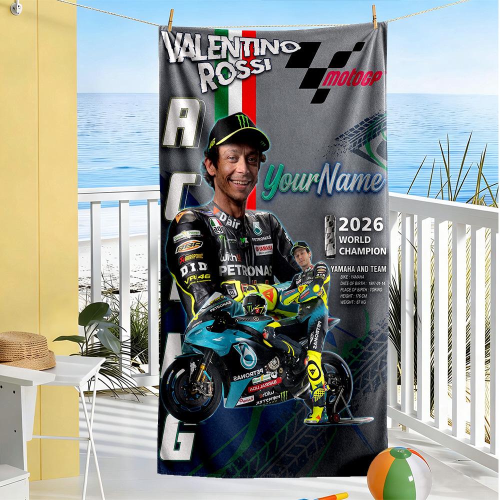Doctor46 Customized Name Beach Towel Super Soft Absorbent Portable For Swimmingbeachcamping Travel Beach Accessoriesgym