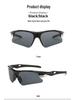 European & American Cycling Sunglasses - Outdoor UV Protection, Colorful 9206 Sports Sunglasses.