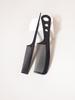 2-piece Black Thickened Wide Toothed Plastic Comb Set, Pointed Ponytail Comb, Hairstyle Tool Comb Special for Real Hair Wigs