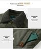 Men's Winter Lamb Wool Lined Casual Jacket - Warm, Middle-Aged Style, Plus Velvet Thickness