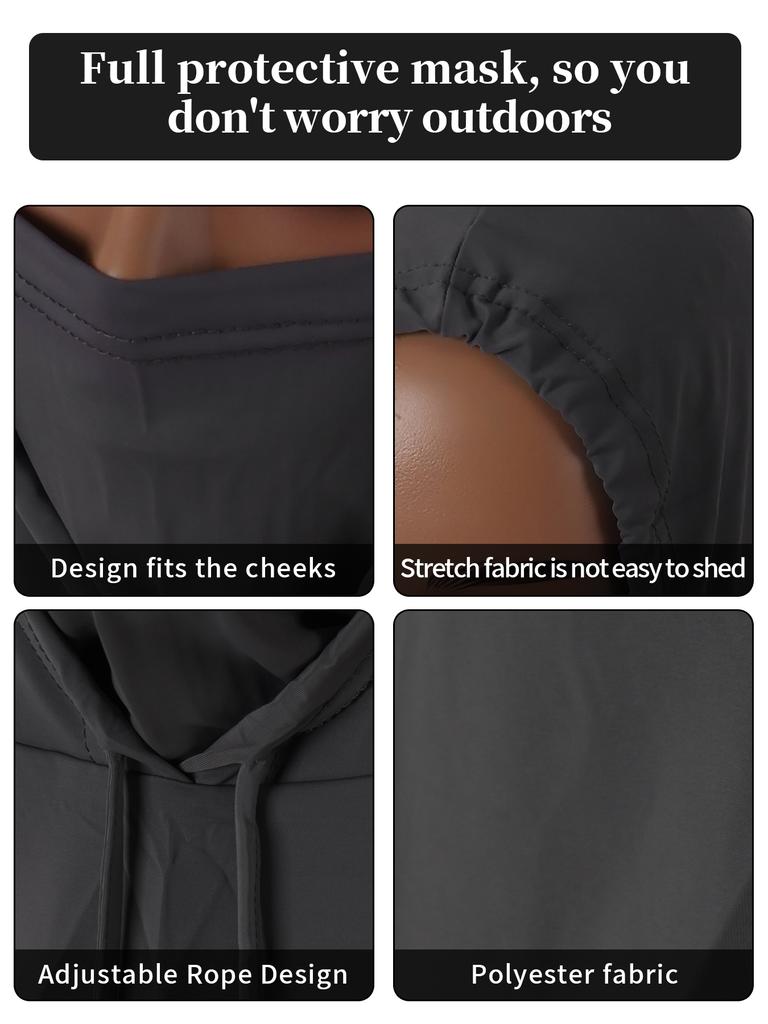 Summer Cooling Balaclava Mask, Uv Protection Hood Mask Breathable Cycling Face Cover Full Head Scarf For Men Women