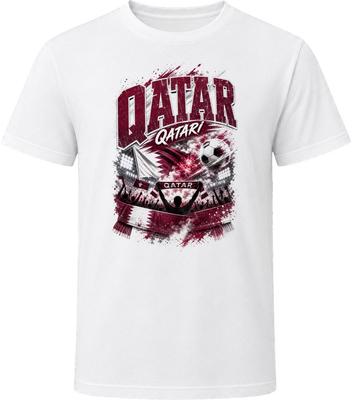 Qatar Qatari Soccer Football National Supporters T Shirt