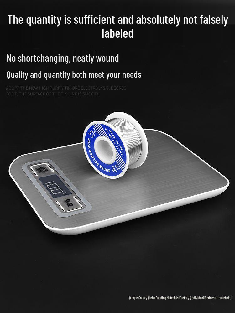 High Purity Lead-Free Rosin Core Solder Wire for Low Temp Welding