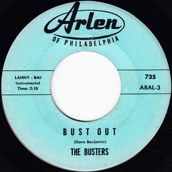 

7inch Record BUSTERS - Bust Out / Astronaut s 735 Arlen 1963 US Rock Used