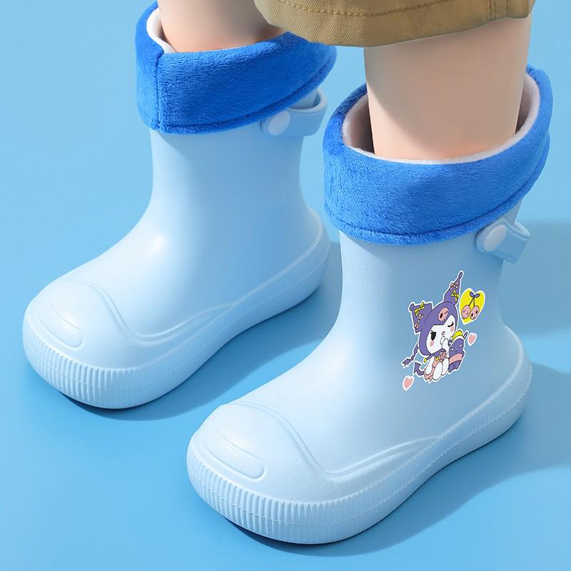EVA 2026 Lightweight Waterproof Non-Slip Rain Boots for Boys and Toddlers