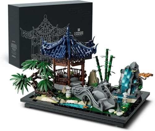 

Nifeliz East Asian Garden Building Blocks Toy for Adults, Building Blocks Model for Office/Home Decor | Birthday Gift (1,877 Pieces, NF10311)