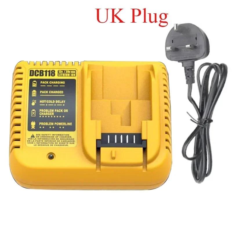 DCB118 Charger For 18V 20V Lithium Battery DCB120 DCB140 DCB183 DCB180 DCB200 DCB206 DCB609 DCB112 DCB115 DCB105 DCB107