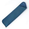 Cowhide Fountain Pen Sleeve - Personalized Retro Handmade Protective Cover with Large Capacity