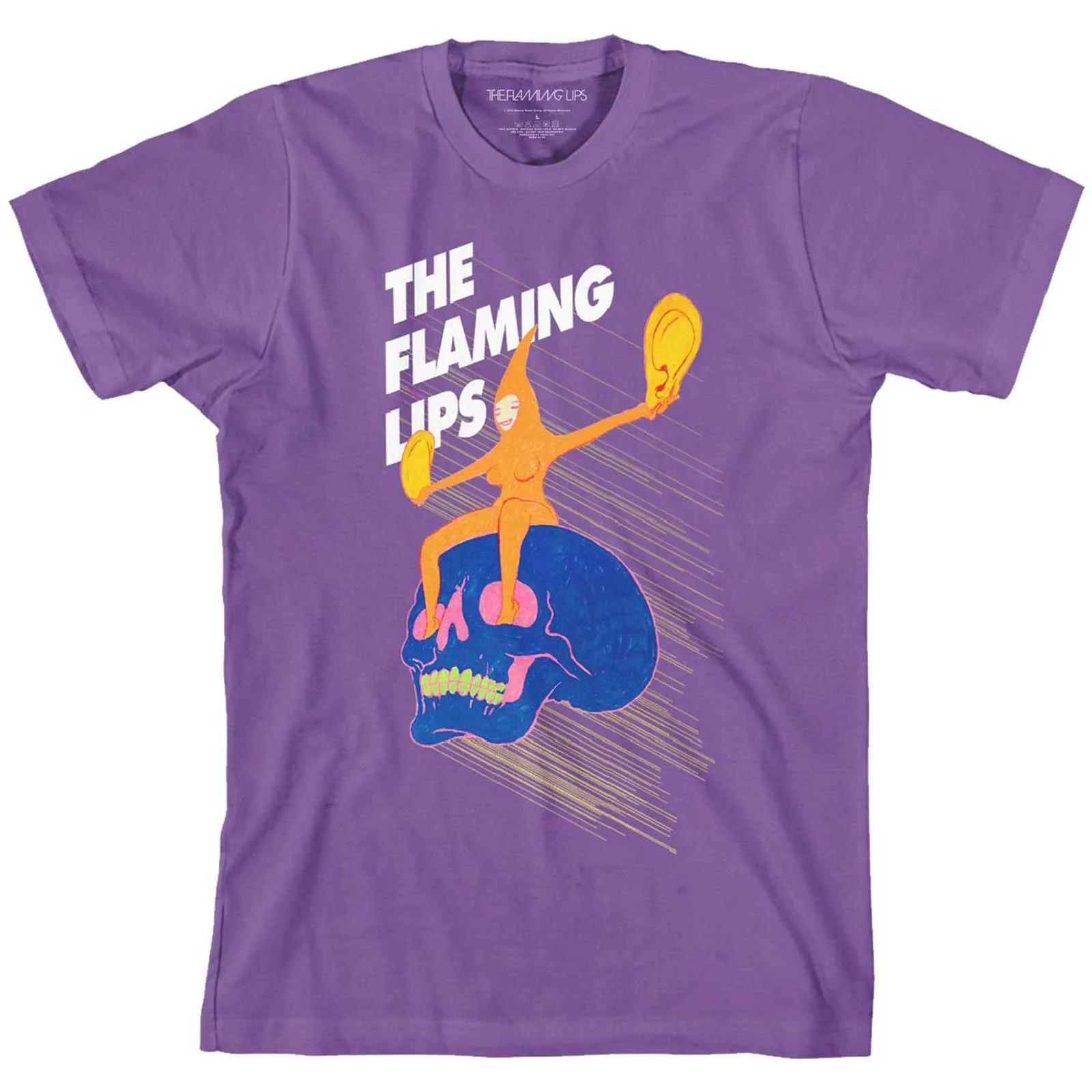The Flaming Lips T-Shirt: Skull Rider OFFICIAL NEW XXL