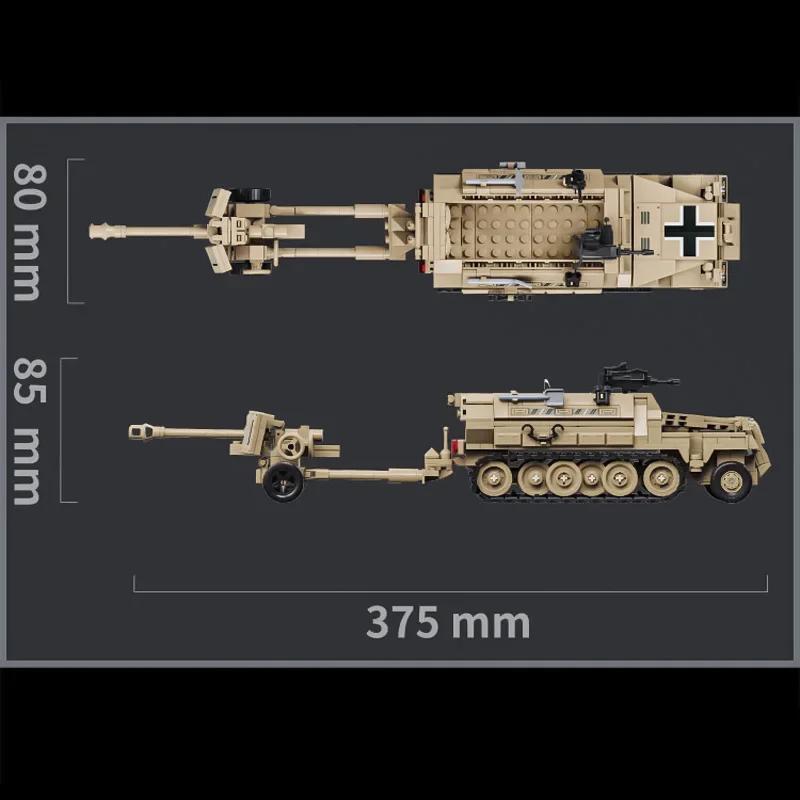 Build Your Own Tank Armor Building Block Car, Truck Opel Lightning Transport Vehicle Assembly Model, Home Decoration and Gifts