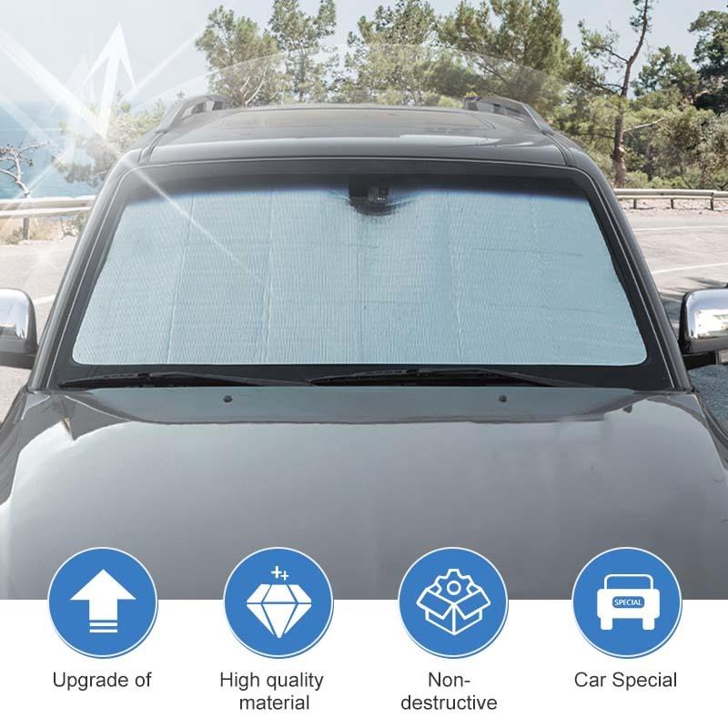 Car Windshield Sunshade Window Shade Foldable Sun Visor Cover Fit For Mitsubishi PAJERO 2007-2021 Car Accessories,1 pc