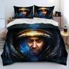 3D HD StarCraft Game Gamer PC Comforter Bedding Set,Duvet Cover Bed Set Quilt Cover Pillowcase,king Queen Size Bedding Set Kids Tool