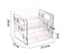 1pc Desktop Cosmetic Organizer Acrylic Transparent Slanted Storage Basket for Makeup, Lipstick, Perfume, Facial Mask, and Other