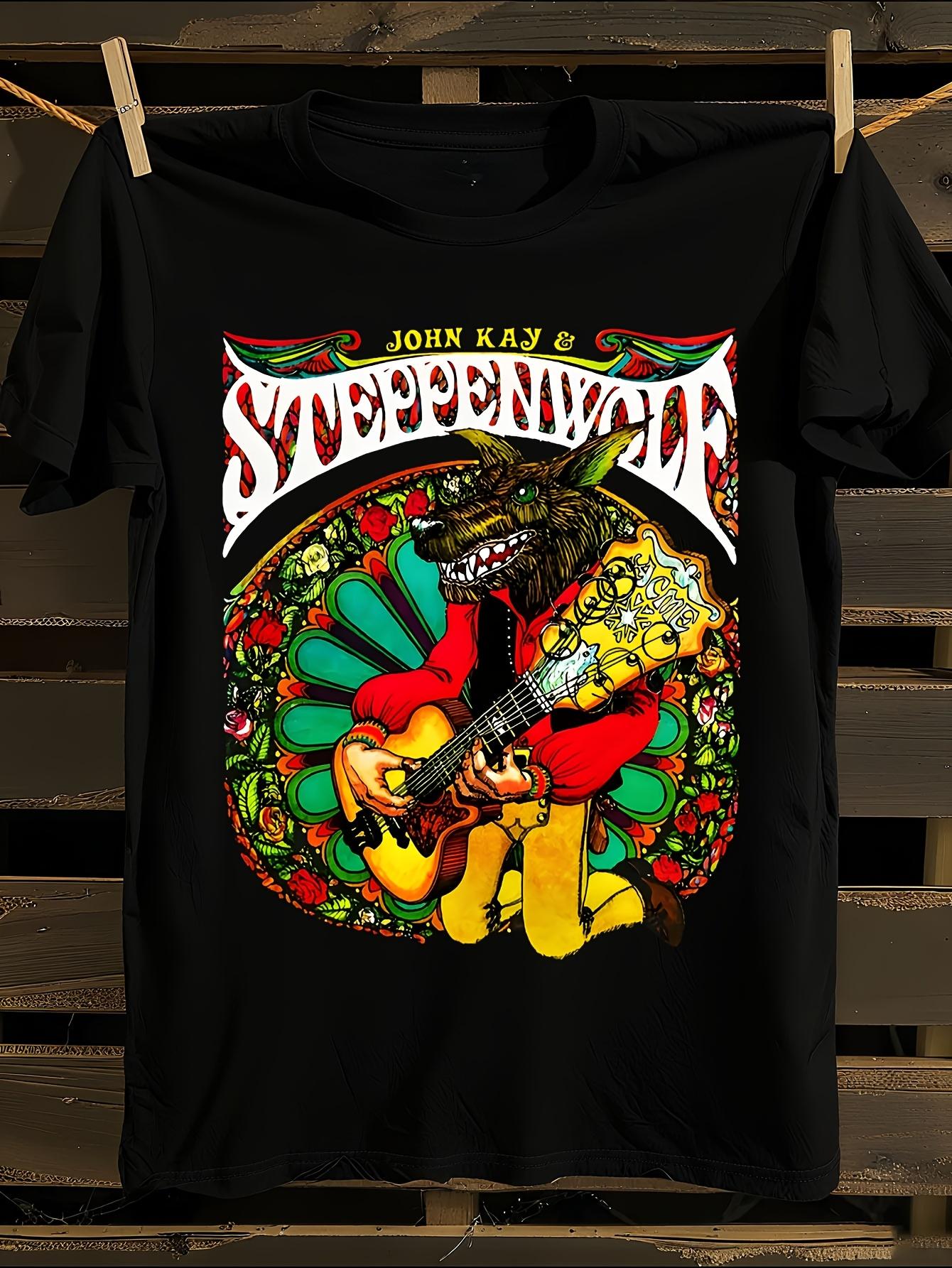 Steppenwolf Band Logo Iconic Mushroom Iconic Song Lyrics ... XL