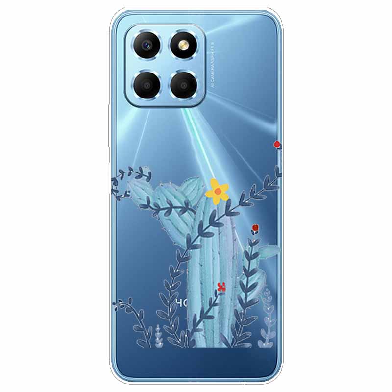 For Honor X6 Case HonorX6S Transparent Soft TPU Silicon Phone Cover For Huawei Honor X6S 2022 Case 6.5 Inche VNE-LX1 Clear Funda